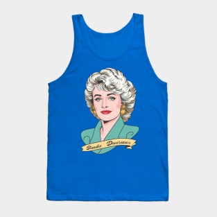 Blanche Devereaux //\\ Vintage design Tank Top